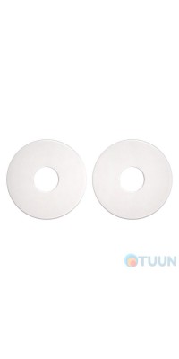 Decorative cover for Nuda d45 handle, white matte (set)