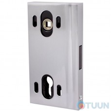 Set lock key + case matte chrome right