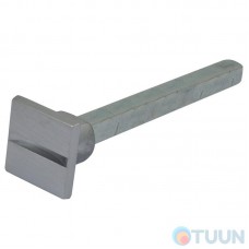Square for Tupai 4040 5S Q-96 cover, matte chrome (square 85 mm)