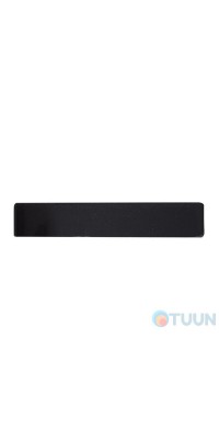 Decorative insert RDA Insert 125x21.2 Black gloss