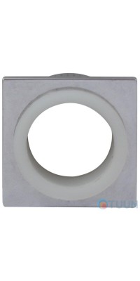 Розета прямоугольная Fimet 243 F04 Minimal хром