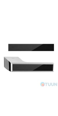 Decorative insert for Tupai Melody Vario handle, black gloss (48878)