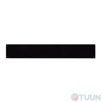 Decorative insert Tupai 142x21.5 black gloss 2mm
