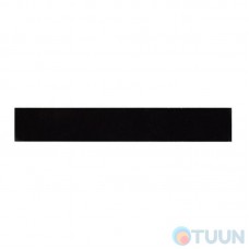 Decorative insert Tupai 142x21.5 black gloss 2mm