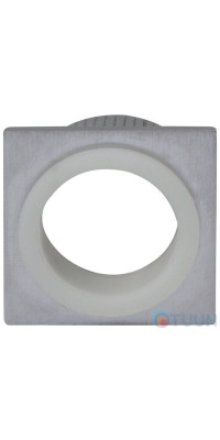 Розета прямоугольная Fimet 243 F05 Minima мат хром