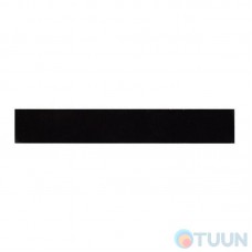 Decorative insert Tupai 142x21.5 black gloss