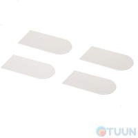 AGB Art. E302001291 Set of caps for Eclipse 3.0 curtain white