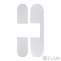 AGB Art. E302001334 Hinge cap set Eclipse 3.1 matt chrome