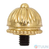 Curtain topper Enrico Cassina ССF 16 A gold