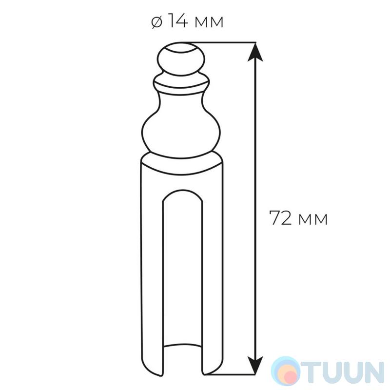 Ковпачок Fimet пол.латунь 3154 F 01 d.14