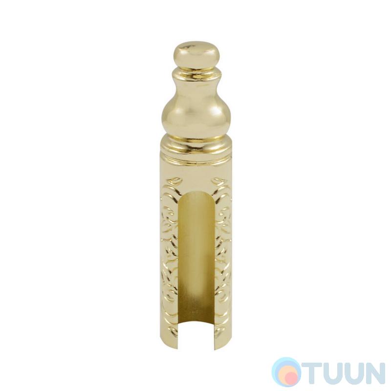 Comit cap, polished brass, figured top D14 (decor)