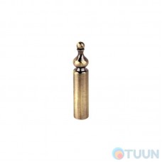 Cap Comit antique brass shaped top D14
