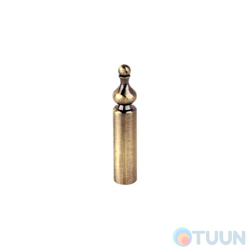 Cap Comit antique brass shaped top D14