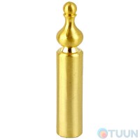 Колпачок STV мат.латунь верхушка фигурная (новый) D14