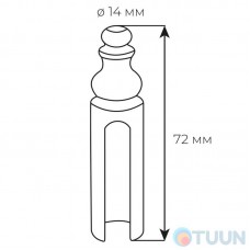 Ковпачок Fimet хром 3154 F 04 d.14