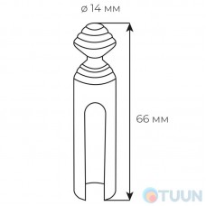 Ковпачок Fimet пол латунь 3156 OF 01 d.14
