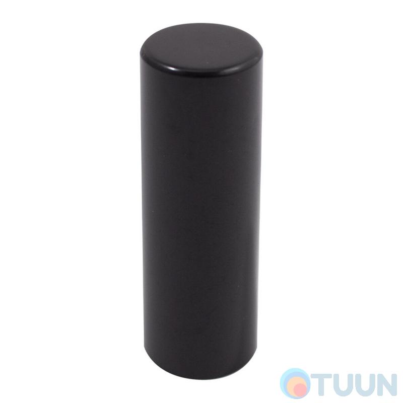 Door hinge cap Comit Black 14 black (aluminum)