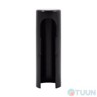 Ковпачок для дверної петлі Comit Black 14 чорний (алюміній)