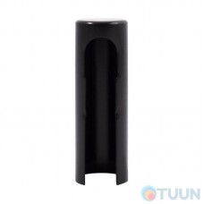 Door hinge cap Comit Black 14 black (aluminum)