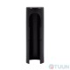 Door hinge cap Comit Black 14 black (aluminum)