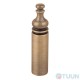 Cap, matte ant. brass, shaped top (Comit) D14
