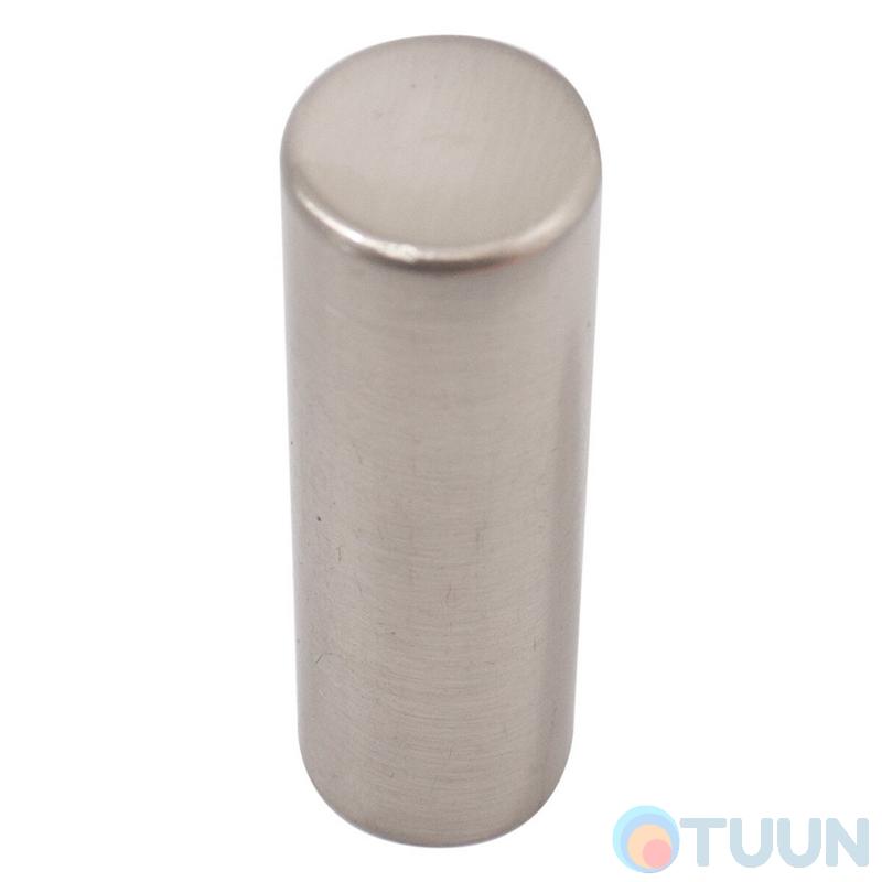 Door hinge cap Comit Black 14 matt nickel (aluminum)