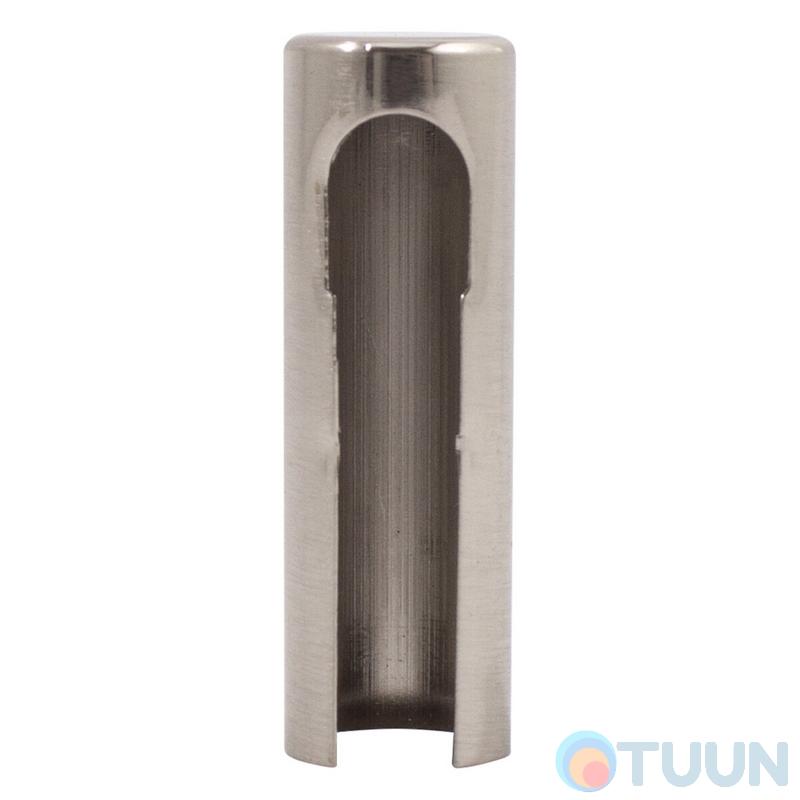 Door hinge cap Comit Black 14 matt nickel (aluminum)