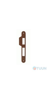 AGB Art. B010002102 matching bar for the lock bronze with flat reflection 13mm