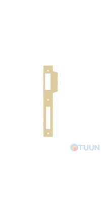 Bonaiti Art 123 ответная планка латунь (90, квадр, с равным отб)