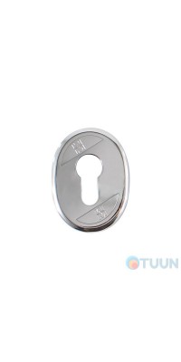 Mottura Art. 95397 CR0C1 Oval cylinder cover chrome