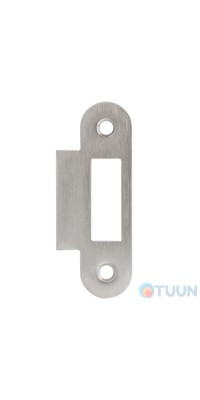 AGB Art. B010000913 matching strip for the mechanism of the sum. satin nickel with a flat reflection