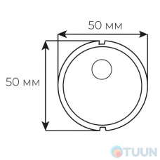 Securemme 4015XCS Декоративная вставка под шток матовый хром