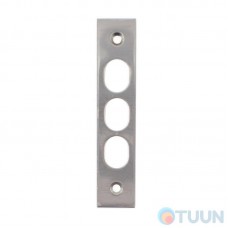 Matching bar for BRUNO ZV8-8D lock chrome