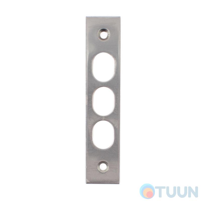 Matching bar for BRUNO ZV8-8D lock chrome