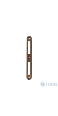 AGB Art. B100700102 matching bar for lock 72mm bronze without reflection