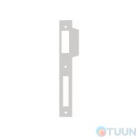 Bonaiti Art 123 ответная планка никель (90, квадр, с равным отб)