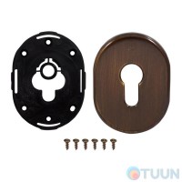 Securemme 4302KOB Decorative cover for cylinder bronze