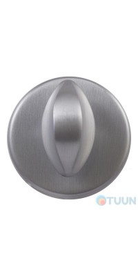 Turning lever, brushed matte chrome