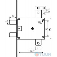 Девиатор Securemme 5653DCR0353X15 прав