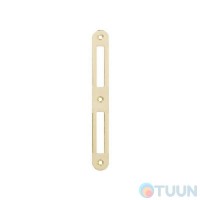 AGB Art. B100700103 ответная планка к замку 72мм латунь без отб