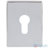 Protect decorative cover for cylinder 60X80mm CP chrome