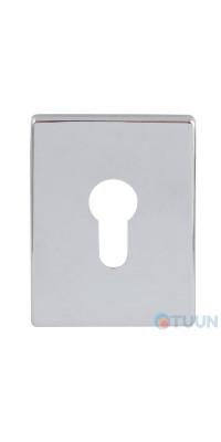 Protect decorative cover for cylinder 60X80mm CP chrome