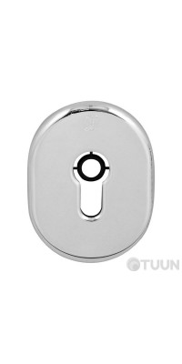 Securemme 4302KCL Декоративная накладка под цилиндр хром
