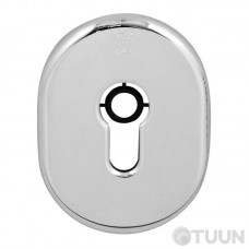 Securemme 4302KCL Декоративная накладка под цилиндр хром