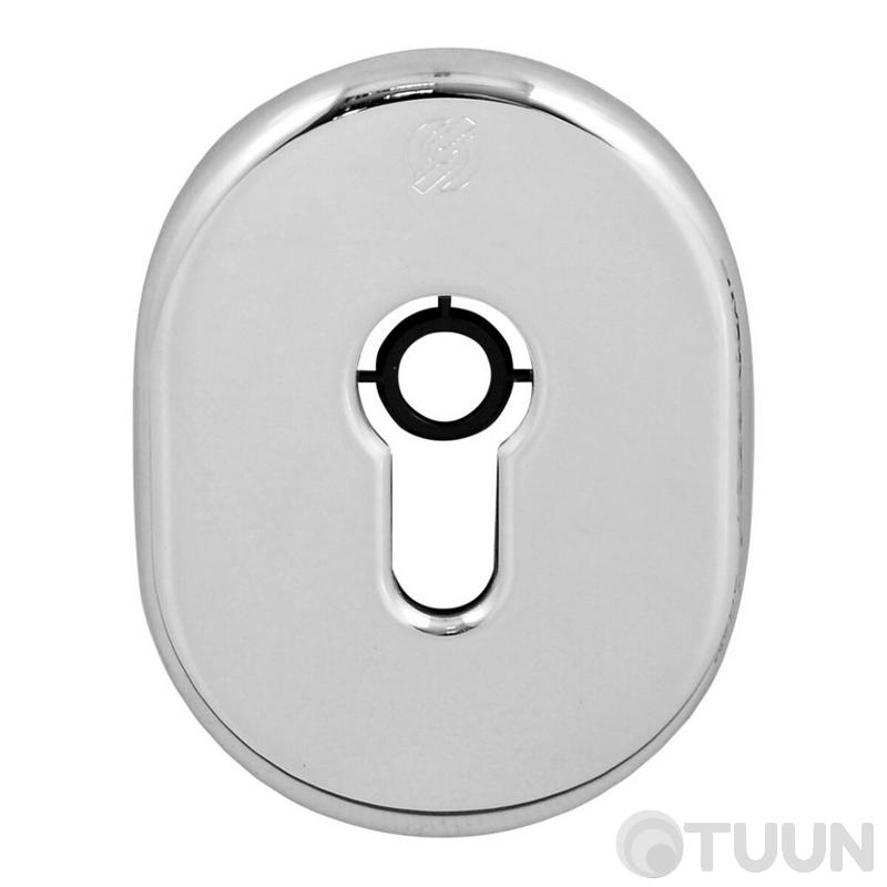 Securemme 4302KCL Декоративная накладка под цилиндр хром