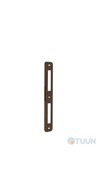 AGB Art. B100701502 matching bar for lock 72mm bronze without reflection with angle 8mm