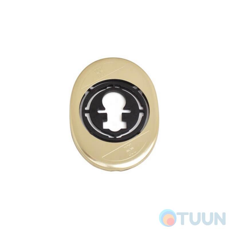 Mottura Art. 95402OT0C1 Cover for lock with push cylinder