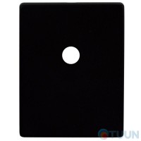 Декоративная накладка Protect под шток 60X80mm Black черная