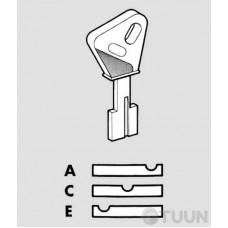 Mottura Art. 92105C00C Key blanks for push cylinder