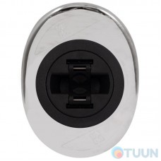 Mottura Art. 95503B0CR Decorative cover for the 3DKey lock chrome oval